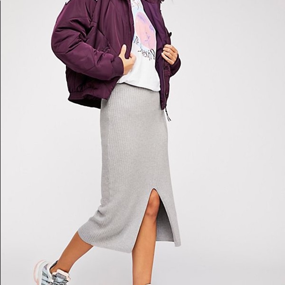 Free People Skyline Midi Skirt